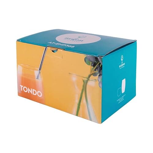 6X 510ml Hiball Glasses - 'Tondo' Range - Modern Highball Cocktail Juice Water Tall Drinking Tumblers - Dishwasher Safe - by Argon Tableware thumbnail 6