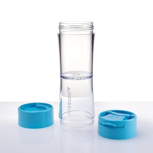 Whirlbottle The World’s First Drink-And-Play Water Bottle | Sensory Fidget Stress ADHD Kids Tweens Teens Vortex Cyclone Tornado In STEM Science Connector Tube Toy | Clear BPA-Free Tritan Plastic 21 oz thumbnail 10