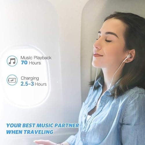 AGPTEK A02PL 64GB MP3 Player, 70 Hours Playback Lossless Sound Music Player, Supports up to 128GB(Rose Gold) thumbnail 2