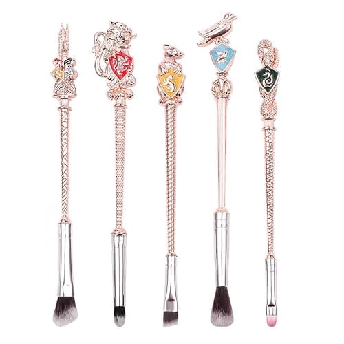 【2 Color Options】Harry Makeup Brushes Set for Women, Potter Makeup Gift Set, Magic Eye Shadow Eyeliner Blending Lip Brush - Brushes Holder Pot Not Included - Image 1