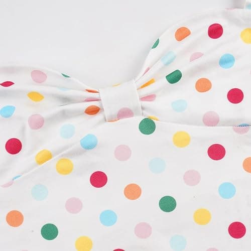 Erqiroc Y2K Polka Dot Halter Top for Women Colorful Backless Sleeveless Tie Neck Tank Summer Aesthetic Shirt thumbnail 5