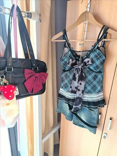 Xiulaiyi Gyaru Scene Clothes Vintage Harajuku Tank Tops Y2k Whimsy Twee Leopard Print Cami Scenecore Camisole thumbnail 7