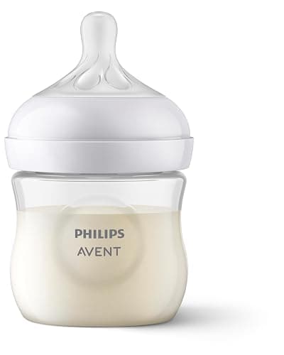 Philips Avent Natural Newborn Glass Gift Set, Baby Bottles with Natural Response Nipples, 3x 4oz (Slow Flow, Flow 2) and 2x 8oz (Medium Flow, Flow 3), 2x Silicone Sleeves, SCD858/01 thumbnail 14