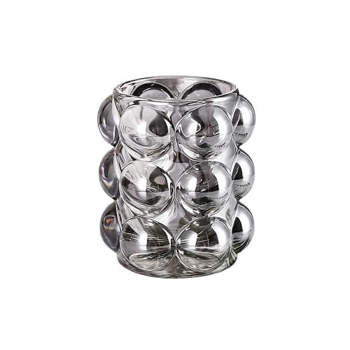 SLHEQING Glas Make up Pinselhalter Vintage Kosmetik Organizer zur Aufbewahrung von Pinsel, Eyeliner, Lippenstift, Zahnbürsten, Stift und Mehr - Image 1