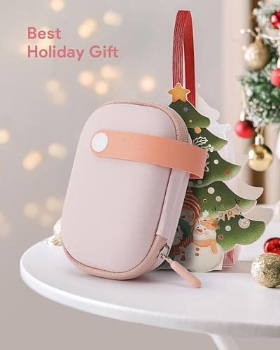Digital Camera Case for CAMKORY DC403 FHD 1080P/ KODAK PIXPRO FZ55/ FZ45/ STUOGYUM DC402-AF, SD Card Storage Travel Carrying Cute Case Bag Small thumbnail 6