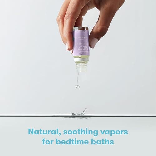 Frida Baby Natural Sleep Vapor Bath Drops, Lavender Essential Oil Bath Drops for Bedtime, Relaxing & Calming Aromatherapy Oil for Better Sleep - Sleep thumbnail 3