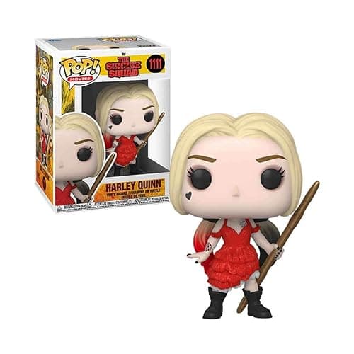 Funko Pop Movies: The Suicide Squad - Harley Quinn - (Damaged Dress) - Suicide Squad 2 - Collectable Vinyl Figure - Gift Idea - Official Merchandise - Toys for Kids & Adults - Superheroes Fans thumbnail 3
