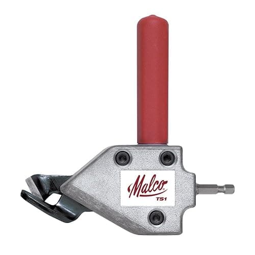 Malco TS1 Turbo Shear 20 Gauge Capacity Sheet Metal Cutting Attachment - Image 1