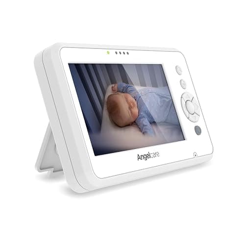 Angelcare - Babyphone Video avec Moniteur de mouvements AC25 - écran 4,3" & caméra HD - veilleuse & berceuses - Portée jusqu'à 150 mètres thumbnail 5