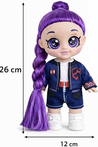 FUFUFA 26CM Singing Doll with 5D Eyes, Fashion Character Doll For Doll Fans, Birthday Gifts thumbnail 3
