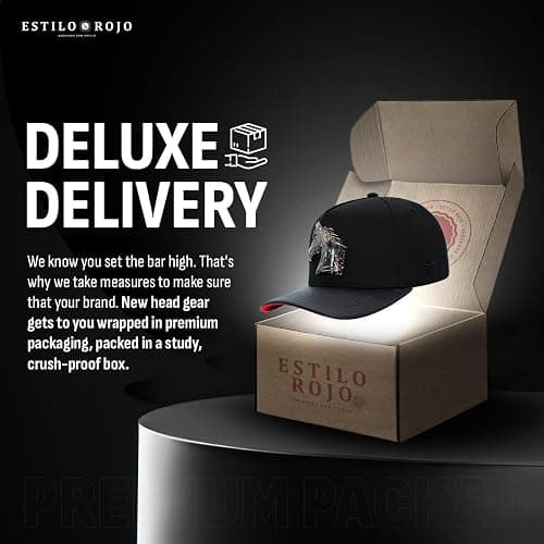 Ferreti Culiacan Premium Black The Horse Hat - Black Baseball Hats for Men and Women, Ball Caps for Men for Any Occasion, Gorra para Hombre Ajustable, Black Snapback Cap - Adjustable Size thumbnail 7