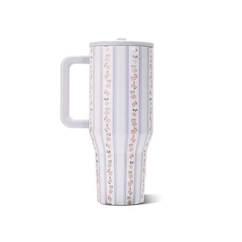 HydroJug Traveler 40oz, Insulated Tumbler with Handle & Straw, Primrose thumbnail 3
