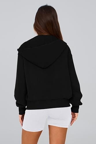 PRETTYGARDEN Hoodies for Women Sweatshirt Zip Up Hoodie Fall Fashion 2025 Trendy Long Sleeve Jackets Winter Clothing Outfits thumbnail 2