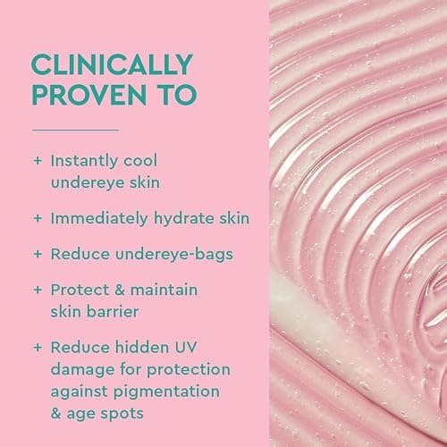 BYOMA De-Puff + Brighten Eye Gel - Lightweight Gel Eye Cream for Dark Circles, Puffiness & Wrinkles - Under Eye Cream With Hyaluronic Acid & Vitamin C - Barrier Repair Skincare - 0.68 fl. oz thumbnail 2