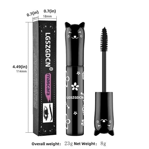 LGSZGDCN White Lashes volume mascara Extensions Makeup Lash Waterproof Fast Dry Eyelashes Curling Lengthening Primer Party Stage Use thumbnail 6