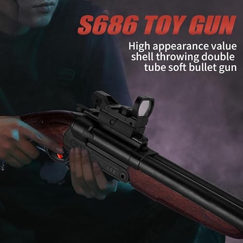 Eaciilee Toy Gun Soft Bullet Educational Model Shooting Games for 6+ Boys Toy Gun Soft Bullet Educational Mode thumbnail 7
