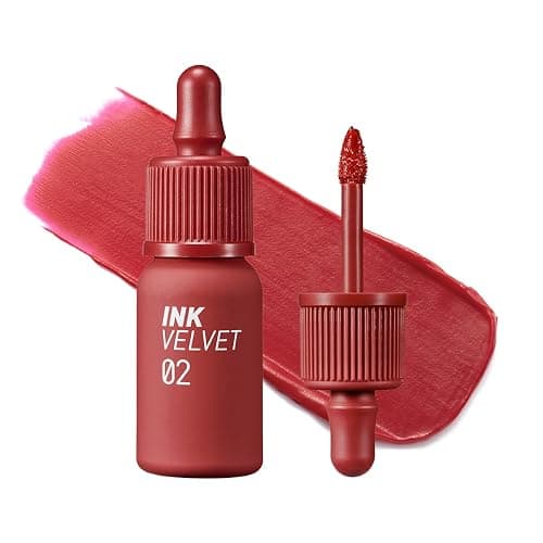 Peripera Ink the Velvet Lip Tint - High Pigment Color, Longwear, Weightless, Not Animal Tested, Gluten-Free, Paraben-Free (002 CELEB DEEP ROSE) - Image 1