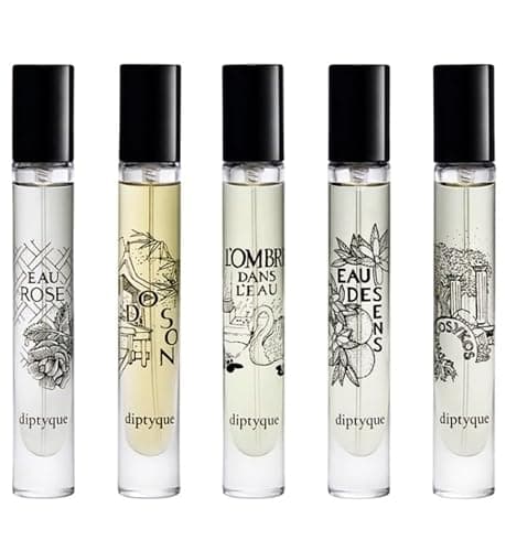 Diptyque Eau de Toilette Travel Spray 0.25 Fl Oz (Pack of 5) Set for Men and Women - Image 1