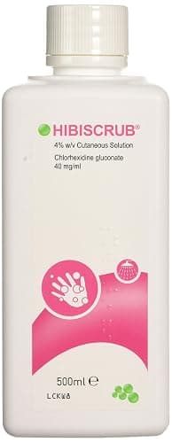 HiBiScrub Skin Wash 500ml Antimicrobial Skin Wash - Image 1