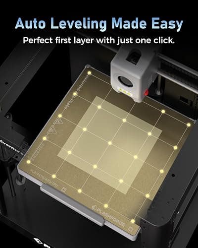 FLASHFORGE 3D Printer AD5M, CoreXY 600mm/s High-Speed Printer with 1-Click Auto Leveling, High-Temp Direct Drive Extruder, 3s Quick-Swap Nozzle, 220×220×220mm Build Volume thumbnail 3
