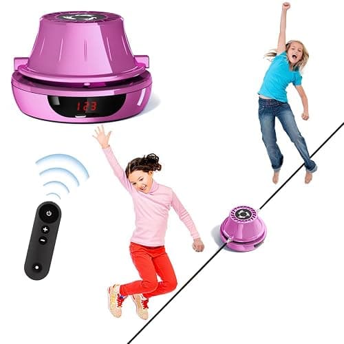 Smart Jump Rope Machine Electronic Skipping Ropes 1-10 Speed Level Adjustment Multiplayer Jumping Rope Groups Rope Skipping LED Display Counter Workout for Women/Men/Kids - Image 1