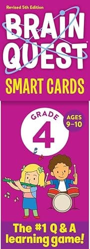 Brain Quest 4th Grade Smart Cards Revised 5th Edition (Brain Quest Smart Cards) - Image 1