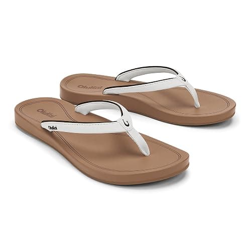OLUKAI Uiki Women's Beach Sandal, Quick-Dry Flip-Flop Slides, Water Resistant, Wet Grip Soles & Compression Molded Footbed thumbnail 5