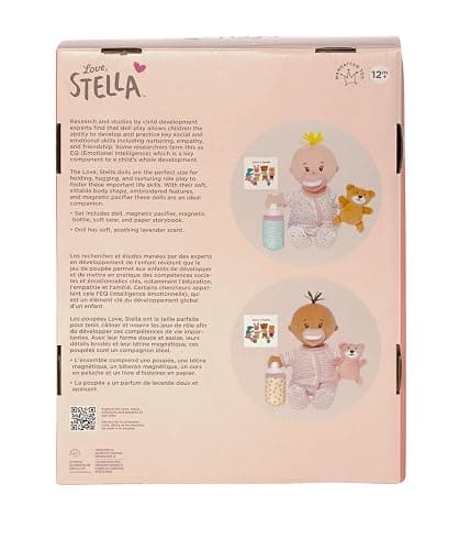Manhattan Toy Wee Baby Stella Sleepy Time Scents Soft Doll Set, 12",Peach thumbnail 7
