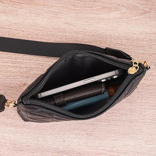 Classic Cell Phone Crossbody Bag for Women Faux-Leather Purses for Wallet Credit Card Coin Change Holder Bags Purse thumbnail 2