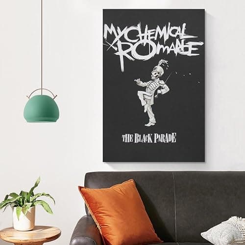 JPOSTHCZ My Chemical Romance Poster Mcr Poster Music Canvas Wall Art Aesthetic Decorative Painting Living Room，Cafes, Restaurants And Hotelsstyle 12x18inch(30x45cm) thumbnail 4