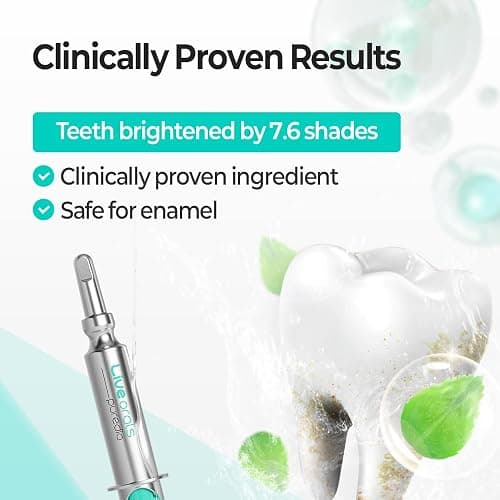 Live Orals PureDia Teeth Whitening Kit - Gel & Mouthpiece Set, Hydrogen Peroxide, Dentist Formulated for Sensitive Teeth, 28 Treatments. thumbnail 5