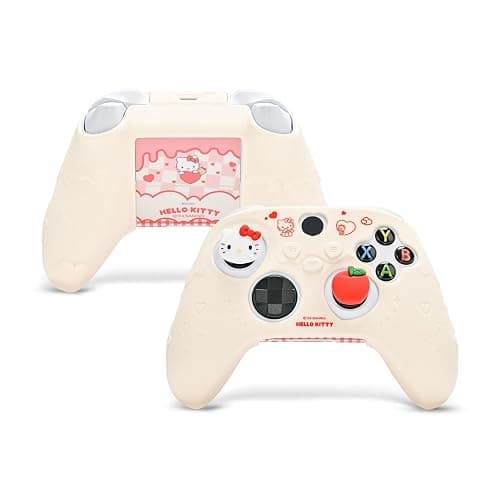 Kuitmor Silicone Controller Cover Skin for Xbox Series X,Soft Anti-Slip Protective Cover Skin Case Compatible with Xbox Wireless Controller with 2 Thumb Grip Caps - HLK - Image 1