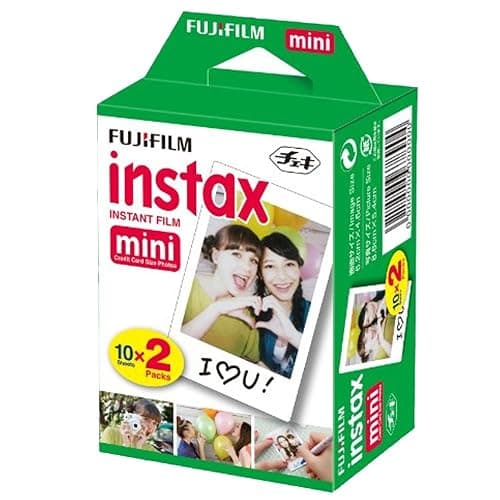 Fujifilm Instax MiniI 12 Instant Film Camera Blossom Pink, Fujifilm Instax Mini Twin Pack Instant Film 20 Prints, Prtotective Case, Gift Bundle thumbnail 8