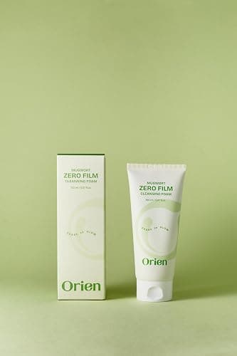 Orien Mugwort Zero Film Cleansing Foam 5.07 fl.oz, 150ml ㅣDaily Makeup Blackhead Removal No pore clogging Korean skincare double cleansing thumbnail 7