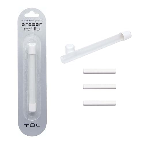 TUL Pencil Value Pack, 0.7mm Tul Mechanical Pencils 6 Pack , TUL Eraser Refill 1 Pack 3 10 Piece Set thumbnail 5