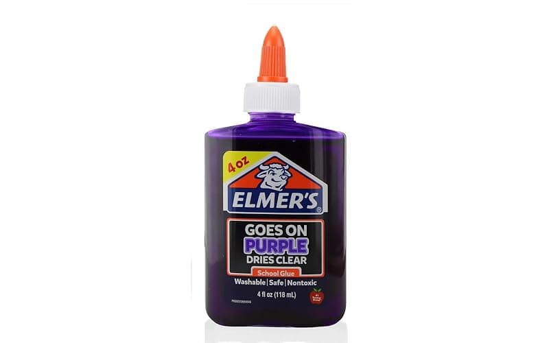 Elmer’s Disappearing Purple Liquid School Glue, 4-Ounces, 1 Count - Image 1
