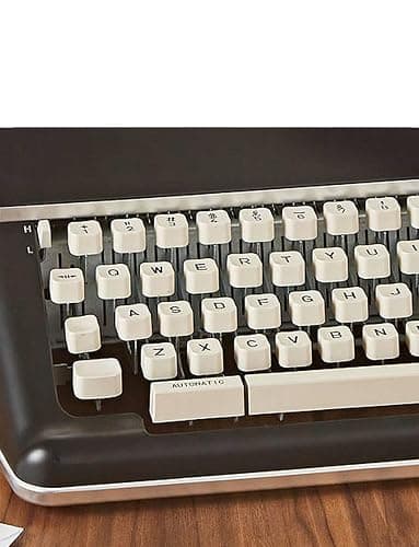 Chums Manual Typewriter Traditional Retro Style Black thumbnail 4