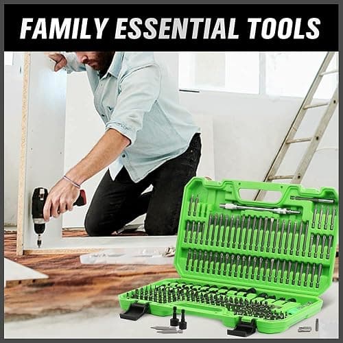 SWANLAKE 232-Piece Ultimate Screwdriver Bit Set, Cr-V Impact Driver Bit Set, Includes Security Bits, Nut Driver, Ratchet Wrench and Bits Holder thumbnail 8