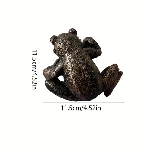 Kudriod Frog Flower Pot Hugger Figurines, Frog Statue Decor for Garden Yard Fence Balcony Home Plant Décor Gifts thumbnail 3