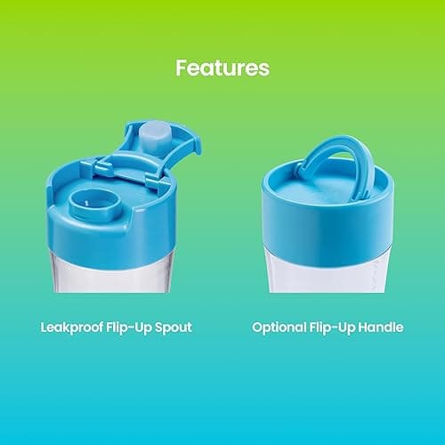 Whirlbottle The World’s First Drink-And-Play Water Bottle | Sensory Fidget Stress ADHD Kids Tweens Teens Vortex Cyclone Tornado In STEM Science Connector Tube Toy | Clear BPA-Free Tritan Plastic 21 oz thumbnail 9