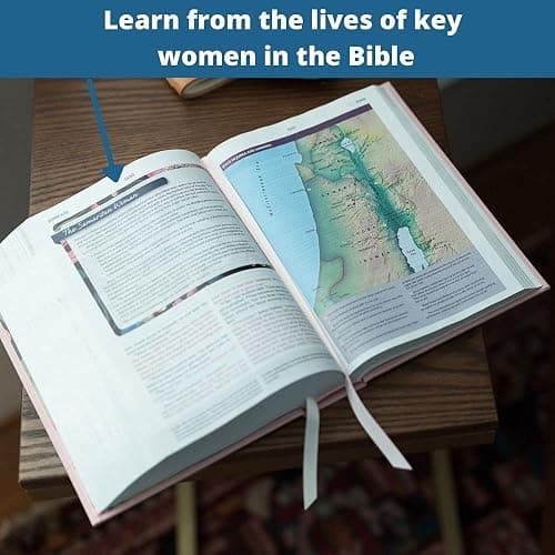NIV, The Woman's Study Bible, Hardcover, Full-Color, Red Letter: Receiving God's Truth for Balance, Hope, and Transformation thumbnail 6