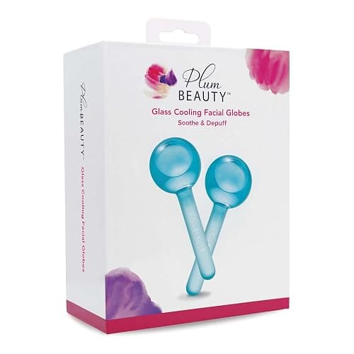 Plum Beauty Facial Ice Globes - Cooling Massage Tools for Refreshing Skincare Routine, Enhances Self Care, Reduces Puffiness - Set of 2 thumbnail 3