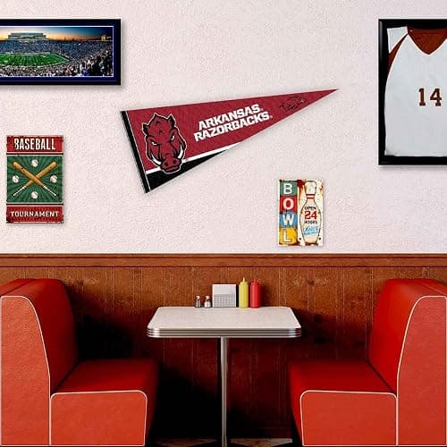 Arkansas Razorbacks Pennant Full Size Felt thumbnail 3