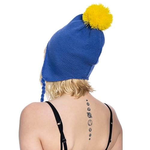 Costume Agent South Colorado Kid Craig Blue and Yellow Beanie Hat Halloween Costume Cosplay Accessory thumbnail 6