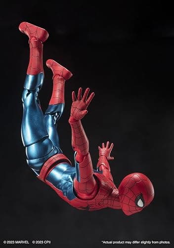 TAMASHII NATIONS - Spider-Man: No Way Home - Spider-Man [New Red and Blue Suit] (Spider-Man: No Way Home), Bandai Spirits S.H.Figuarts Action Figure thumbnail 5