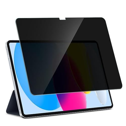 JSUSOU Privacy Screen Protector for iPad 11th Generation (A16) 2025/ 10th Gen 2022, Anti-Spy Tempered Glass Film for iPad A16, Touch Sensitive，Bubble Free, Case Friendly, 1 Pack - Image 1