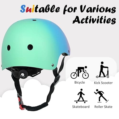 Kids Bike Helmet, Adjustable and Multi-Sport, from Toddler to Youth, 3 Sizes thumbnail 4