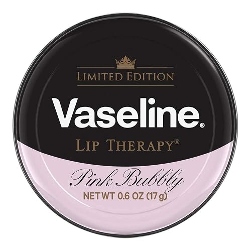 Vaseline Lip Therapy Lip Balm, 3 Pack, Limited Edition Pink Bubbly, 0.6 oz thumbnail 3