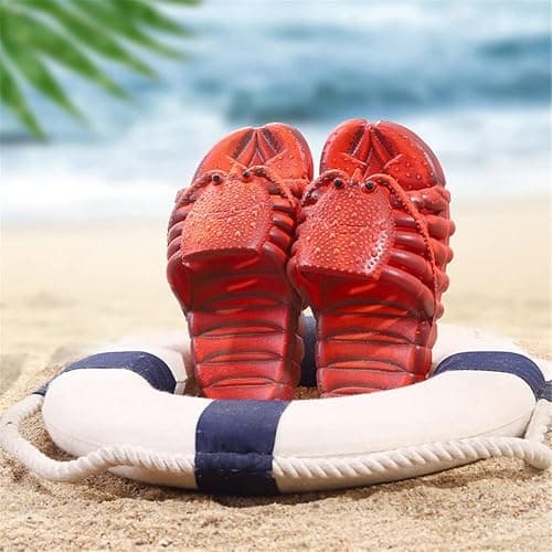 TOTENJS Lobster & Fish Slippers, Bass Sandals thumbnail 5