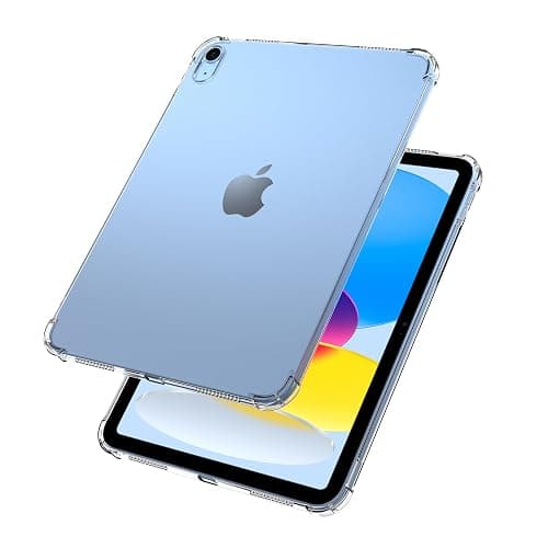 RQYJGO Clear Case for iPad (A16) 11th Generation 2025 11-inch/10th Generation 2022 10.9 inch, Transparent Four Corner airbag Anti Drop TPU Protective case a2696 a2777 A2757 A3355 A3356 thumbnail 7